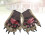 One Pair Werewolf Wolf Gloves For Halloween Costume Performance 6