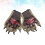 One Pair Werewolf Wolf Gloves For Halloween Costume Performance 5