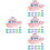 48 Pcs Mini Boat Crafts Luminous Model Decoration Microlandscape Prop 8