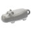Plastic Water Soaker Toy Large Hippopotamus Bath Plaything Light Grey 1
