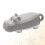 Plastic Water Soaker Toy Large Hippopotamus Bath Plaything Light Grey 7