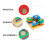Set Legno Geometrici Educativo Bambini 7