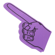 4Pcs Giant Foam Finger For Basketball Baseball Football Soccer