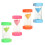 4Pcs Children Hourglass Gift Sand Timer Desktop Decor 6