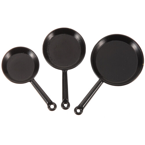 9 Mini Padella Simulati Decorativa Adorabile 2