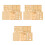 3Pezzi Puzzle In Legno 3D A Due 6