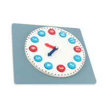 Wooden Baby Clock Toy For Kids Time Learning And Education
