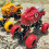 Large Dinosaur Pull Back Friction Powered Car Toy For Children 9