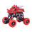 Large Dinosaur Pull Back Friction Powered Car Toy For Children 4