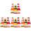 60 Pcs Mini Traffic Cones Signs For Miniature Scenes Educational Use 2