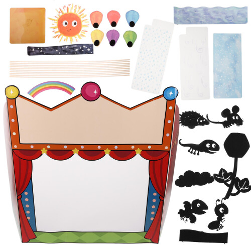 2 Set Kit Da Te Per Burattini Con E