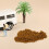 1 Set Materiale Per In Miniatura Con Polvere Per 7