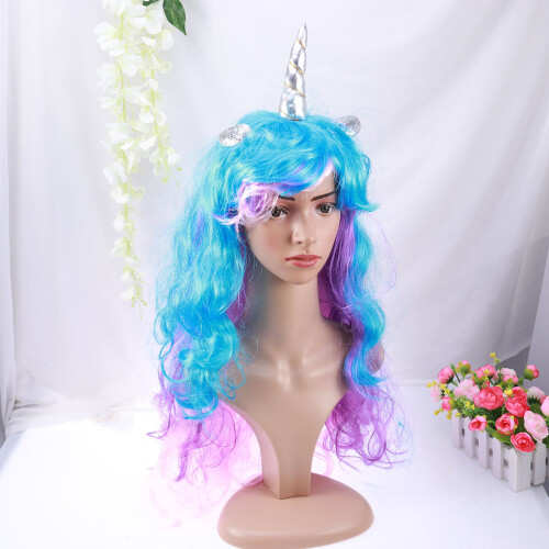 Unicorno Riccia Per Cosplay 2