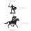 2 Sets Mini Sand Table Soldier Models Tiny Knight With Horse 10