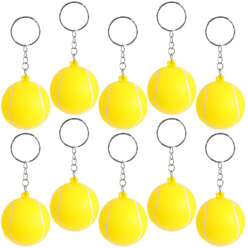 20 Pezzi Portachiavi Tennis In PU Per