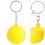 20 Pezzi Portachiavi Tennis In PU Per 2