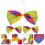 3 Pezzi Cravatte A Per Costume Halloween 4