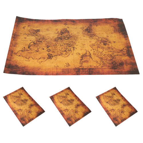 4 Pezzi Da Per Vintage Cartacee