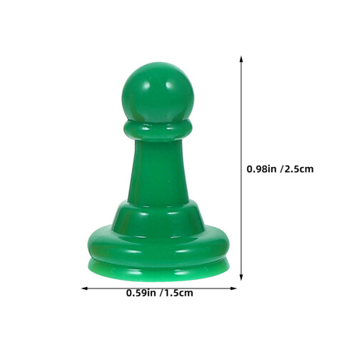 128Pcs Multicolor Plastic Board Game Pawns For Tabletop Play 2