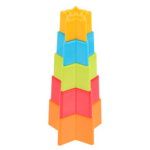 5Pcs Fun Stacking Cups For Toddlers: Educational Baby Toy With Numbers