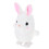 Clockwork Cartoon Rabbit Wind Up Jumping Plush Bunny Toy 7