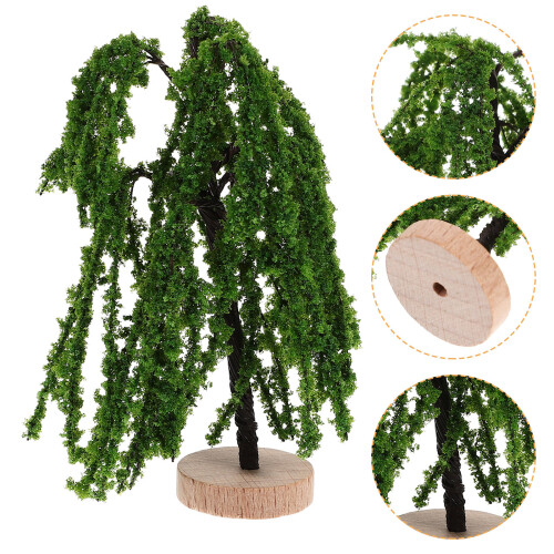 4 Pezzi Albero Miniatura per Decorazione Sabbia 2