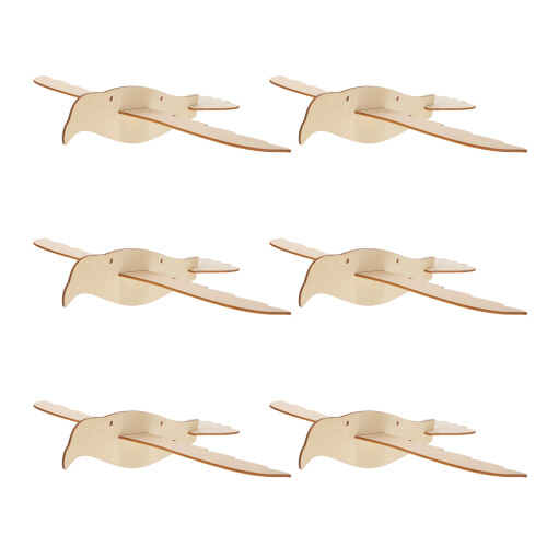 6 In Legno Da Te Per Bambini A Forma 2