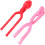 2Pcs Winter Outdoor Heart Shape Clips For Fighting 10