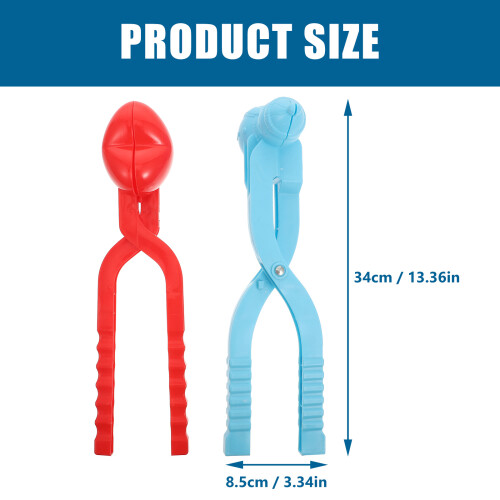 2Pcs Winter Outdoor Heart Shape Clips For Fighting 1