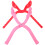 2Pcs Winter Outdoor Heart Shape Clips For Fighting 11