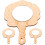 3 Pezzi Legno Te Per 9