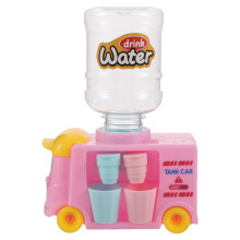 2Pcs Mini Water Dispenser Toy Car Shaped For Kids Dollhouse Playset