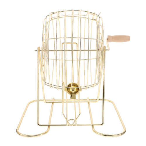 Game Balls Cage Tabletop Holder Portable Wire Ball Cage
