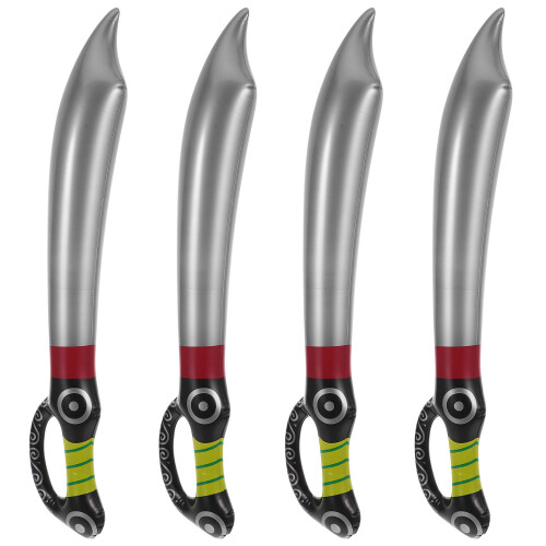 5Pcs Inflatable Pirate Swords For Kids Stage Performance Prop 2