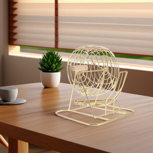 Game Balls Cage Tabletop Holder Portable Wire Ball Cage 2