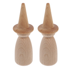 8 Legno Non Finite Con E Cappello Cambiabile