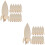 2 Set In Legno Da Te Per Dipingere E Decorare 8