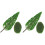 2 Pezzi Mini Albero Finto Per Paesaggio Architettonico E Modellismo 4