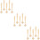 3 Set Legno Per Baseball Da Te 11