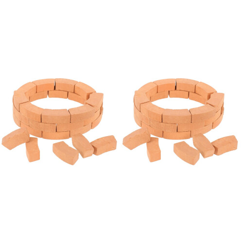 60 Pcs Miniature Bricks Diy Sand Table Models Fake Bricks For Kids 1