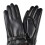 Touch Screen Riding Gloves Windproof PU Black 2