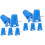 10 Pcs Clockwork Toy Movement Replaceable DIY Clay Accessories 6
