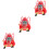 3 Pezzi Cinesi Sichuan Decorazione Regalo 5
