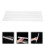 4Pcs Mahjong Tile Rack U-Shaped Acrylic Tray With Mini Ruler Pusher 11