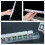 4Pcs Mahjong Tile Rack U-Shaped Acrylic Tray With Mini Ruler Pusher 7