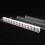 4Pcs Mahjong Tile Rack U-Shaped Acrylic Tray With Mini Ruler Pusher 4