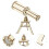 2 Set Kit Bambini Telescopio Astronomico In Legno 8
