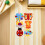 30 Montessori Busy Board in Tela con e Cerniere 11