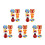 30 Montessori Busy Board in Tela con e Cerniere 4