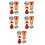 30 Montessori Busy Board in Tela con e Cerniere 6